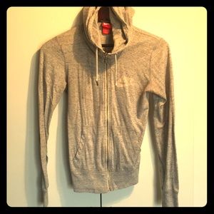 Ladies size extra small zip up Nike hoodie